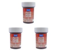 PME Colorante en Pasta Rojo Baya 25 g (Paquete de 3)