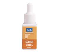 PME Colour Drops Naranjas | Colorante Alimentario a Base de Aceite (20 ml)