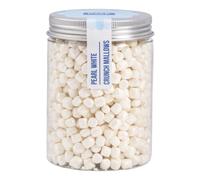 PME Crunch Mallows Mini Nubes Crujientes para Decoración Comestible - Blanco Perla (87 g / 3,06 oz)