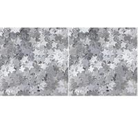 PME Decoraciones Comestibles con Purpurina en Forma de Estrellas - Plateadas | Brillo Reluciente para Tartas, Cupcakes, Donuts, Postres y Helados (1 g / 0.03 oz) (Paquete de 2)
