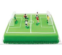 PME Decoraciones de Fútbol para Pasteles y Cupcakes, Juego de 9