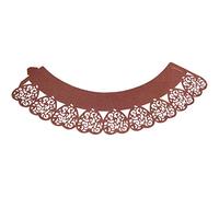 PME Envolturas de Magdalenas de Corazones de Chocolate, Paquete de 12