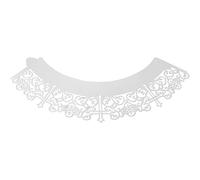 PME Envolturas para Cupcakes de Cruces Blancas, Paquete de 12