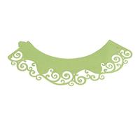 PME Envolturas para Cupcakes de Espirales Verde Claro, Paquete de 12