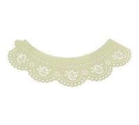 PME Envolturas para Cupcakes de Rosas de Color Marfil, Paquete de 12