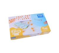 PME FF55 Fun Fonts-Juego de Estampado de Letras mayúsculas y minúsculas-Colección 2, Plástico, Naranja