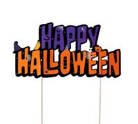 PME Halloween Topper Decoración para Pastel (115 x 70 mm)