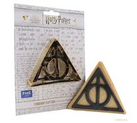 PME HPW507 Harry Potter Cortador de Fondant y Galletas, Deathly Hallows, Metal, Oro