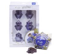 PME Harry Potter Set de Moldes de Chocolate, Rana de Chocolate de Honeyduke's con Cajas plegables y Cartas de coleccionista