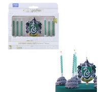 PME Harry Potter Set de Velas de Slytherin para celebrar cumpleaños (Set de 7)
