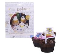PME Harry Potter Toppers para Cupcakes de Papel de Azúcar, Set de 24, Quidditch