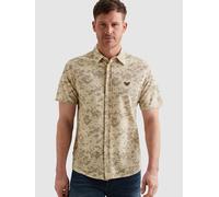 PME Legend Camisa 'Shirt in jersey piqué with allover print' chamois / beige oscuro S EUR
