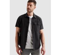 PME Legend Camisa 'Shirt in slub cotton with short sleeves' gris S EUR