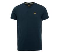PME LEGEND Camiseta Cuello Redondo Hombre Frío Teñir Regular Fit Negro Blanco