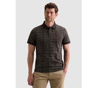 PME Legend Camiseta 'Polo shirt in 100% cotton with allover print' gris oscuro S EUR