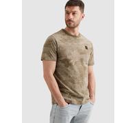 PME Legend Camiseta 'T-shirt in soft jersey with allover print' oliva S EUR