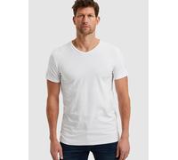 PME Legend Camiseta térmica '2-pack basic T-shirts with V-neck' blanco XL EUR