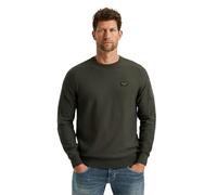 PME Legend Jersey de cuello redondo para hombre con cuello en R American Classic Single Jersey Knit, Pkw0000332-8039 Beluga, XL