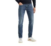 PME Legend Pantalones vaqueros SKYRAK Regular Fit para hombre, Horizon Mid Blue Hmb, 30W / 32L