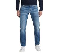 PME Legend Vaqueros para hombre Commander 3.0 - Corte relajado - Azul - True Blue Mid, True Blue Mid Tbm, 33W x 34L
