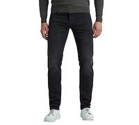 PME Legend Vaqueros para hombre Night Flight - Regular Fit - Negro - Real Black Denim, Real Black Denim Rbd, 32W x 32L