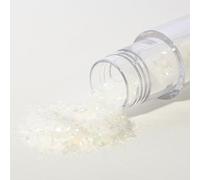PME Magic Sparkles, Copos de Glitter Iridiscente Comestible - Cristal Blanco (3g)