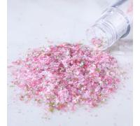 PME Magic Sparkles, Copos de Glitter Iridiscente Comestible - Flores de Hada (3g)