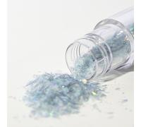 PME Magic Sparkles, Copos de Glitter Iridiscente Comestible - Plata (3g)