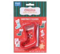 PME Navidad Kit de Decoración Galletas - Escribe tu nombre en las Medias Navideñas