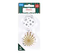 PME Navidad Mini Cápsulas para Cupcakes forradas de Aluminio - Brillo (Set de 60)
