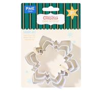 PME Navidad Set de 3 Cortadores de Galletas - Copos de Nieve