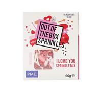 PME - Out the Box Sprinkles - I love you 60g