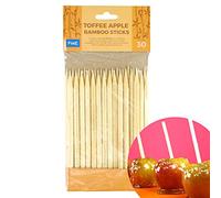 PME Palitos de Bambú para Manzanas de Caramelo 13 cm, Paquete de 30