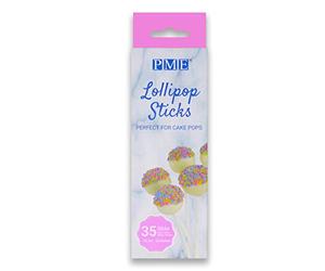 PME Palitos de Piruletas 16 cm (6,3 pulgadas), Paquete de 35