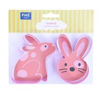 PME Pascua Cortadores de Galletas, Set de 2 - Conejitos