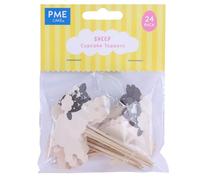 PME Pascua Toppers para pasteles - Ovejas, Set de 24