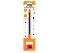 PME Pincel y Rotulador Fino Naranja