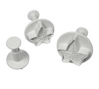 PME Set de Cortadores de Émbolo de Hoja de Hiedra, Tamaños Pequeño, Mediano y Grande, Juego de 3