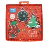 PME Set de cortadores de galletas de Fiesta