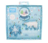 PME Set de cortadores de galletas de Polo Norte