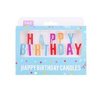 PME - Velas Feliz Cumpleaños - Happy Birthday, Paquete de 13