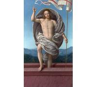 PMEFGJDPE Famoso Cuadro Pared Lienzo Pintura Decorativa Cristo che risorge dalla tomba del famoso artista para Decoraciones del Hogar 60x90cm