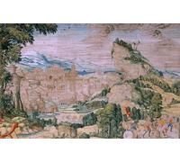 PMEFGJDPE Famoso Cuadro Pared Lienzo Pintura Decorativa Serie la Passione di Cristo caduta sulla via del Calvario di Bernard Van Orley para Decoraciones del Hogar 60x90cm
