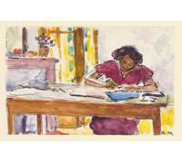 PMEFGJDPE Famoso Cuadro Pared Lienzo Pintura Decorativa Stanza al Vernet Les Bains di Albert Marquet para Decoraciones del Hogar 60x90cm
