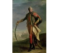 PMEFGJDPE Famoso Impresiones de Lienzo Impresion Arte Pared Ritratto di Jean Lannes di Montebello di Jean Charles Nicaise Perrin para la Decoración del Hogar de la Oficina 60x90cm
