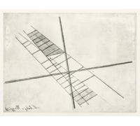 PMEFGJDPE Famoso Impresiones de Lienzo Impresion Arte Pared su tela Poster e pittura di Laszlo Moholy Nagy para la Decoración del Hogar de la Oficina 60x90cm