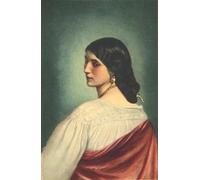 PMEFGJDPE Famoso Painting Cuadro Lienzos Fotos Ritratto della Nanna romana di Anselm Friedrich Feuerbach para la Decoración de la Sala de Estar 60x90cm
