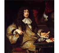 PMEFGJDPE Famoso Painting Cuadro Lienzos Fotos Ritratto di Jean Baptiste di Jean Marc Nattier para la Decoración de la Sala de Estar 60x90cm