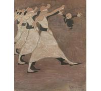 PMEFGJDPE Famoso Pared Decoración Arte Lienzo Imagen i ballerini di Leon Spilliaert para Decoración de Paredes 60x90cm