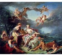 PMEFGJDPE Famoso Prints Sobre Lienzo Impresión de Carteles il ratto d'Europa di François Boucher para la Decoración del Hogar del Dormitorio 60x90cm